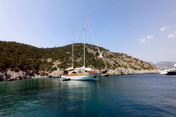 Bodrum yatılı yat turu ertesi gün